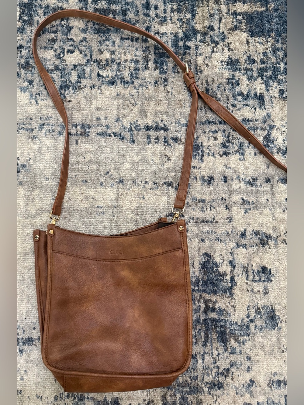 $30 CLUCI vegan leather crossbody bag